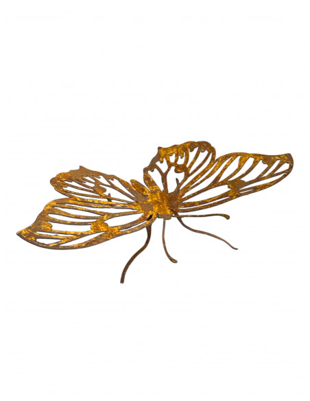 Schmetterlinge Schmetterling auf biegbaren Füßchen - Breite 25 cm - Groß h 15,4 cm, b 25,2 cm, VE4