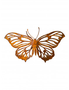 Schmetterlinge Schmetterling auf biegbaren Füßchen - Breite 25 cm - Groß h 15,4 cm, b 25,2 cm, VE4