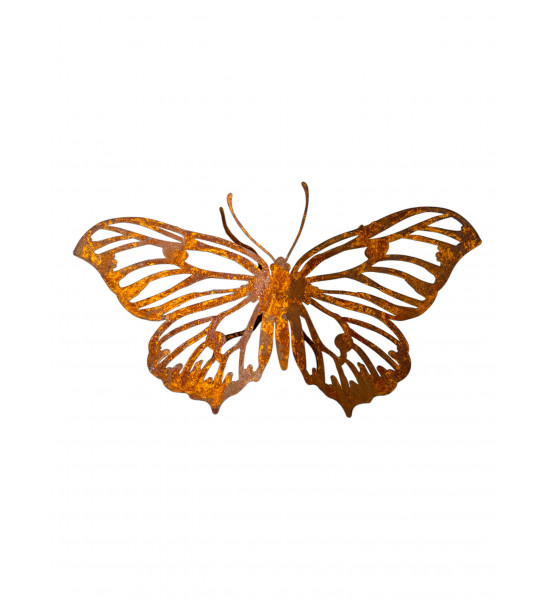 Schmetterlinge Schmetterling auf biegbaren Füßchen - Breite 25 cm - Groß h 15,4 cm, b 25,2 cm, VE4
