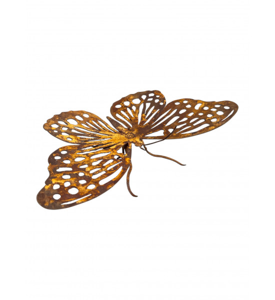Start Schmetterling auf biegbaren Füßchen - Breite 18,4 cm h 9,5 cm, b 18,4 cm, VE4