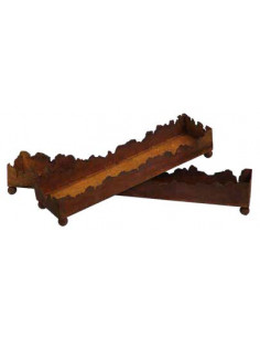 Start Risstablett auf Kugeln - eckiges - Länge 60 cm L60cm, B15cm, H11cm, VE2