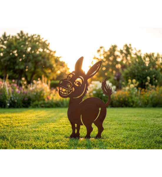 Pferde + Esel Deko Esel - Murphy - 38 cm hoch  - groß 