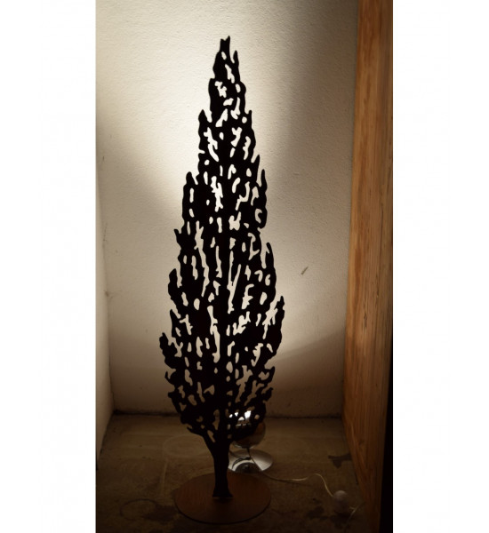 Blumen und Bäume Edelrost Zypresse - Toscana - Höhe 200 cm - mit Hülse 
Edelrost-Zypresse für den Garten als Metallskulptur
Hö