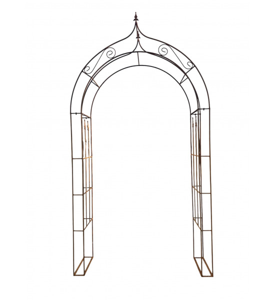 Rosenbogen Metall Rosenbogen Saint Denis 2er Spitzbogen - Höhe 295 cm - Breite 150 cm Rosenbogen - 2er-Spitzbogen

Höhe 295 cm