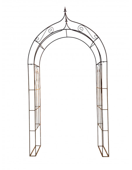 Rosenbogen Metall Rosenbogen Saint Denis 2er Spitzbogen - Höhe 295 cm - Breite 150 cm Rosenbogen - 2er-Spitzbogen

Höhe 295 cm