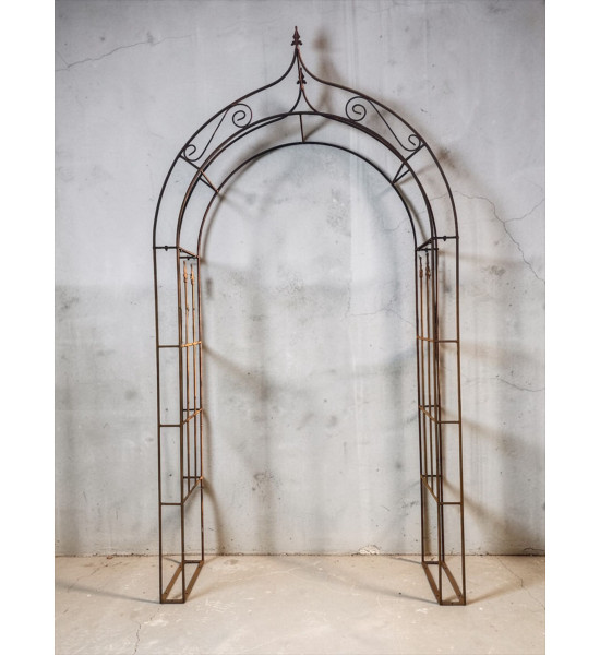 Rosenbogen Metall Rosenbogen Saint Denis 2er Spitzbogen - Höhe 295 cm - Breite 150 cm Rosenbogen - 2er-Spitzbogen

Höhe 295 cm