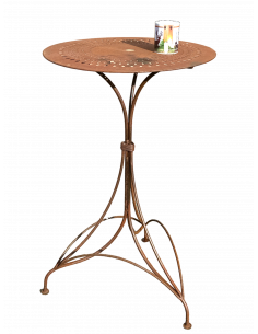 Tische, Stühle und Möbel Edelrost Stehtisch Paris - Höhe 100 cm - Ø 60 cm 
Ø 60 cm
Höhe 100 cm
