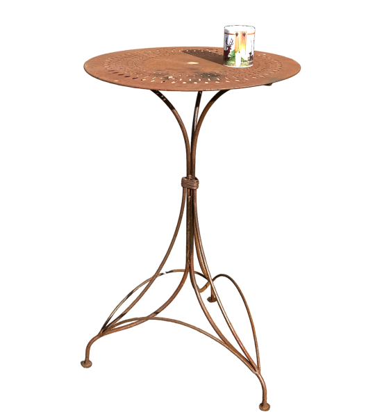 Tische, Stühle und Möbel Edelrost Stehtisch Paris - Höhe 100 cm - Ø 60 cm 
Ø 60 cm
Höhe 100 cm
