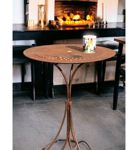 Tische, Stühle und Möbel Edelrost Stehtisch Paris - Höhe 100 cm - Ø 60 cm 
Ø 60 cm
Höhe 100 cm
