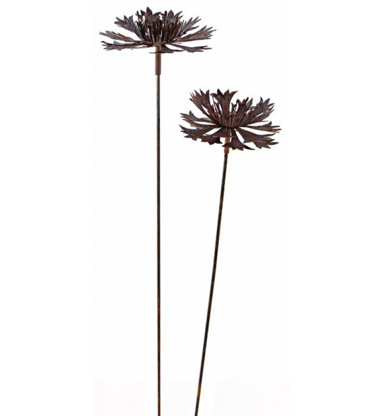 Start Kornblume 3D Ø 20 cm für Teelichter mit Hülse für Eisenstange 
Ø ca. 20 cm
für 8 mm Eisenstange oder zum Befestigen auf 
