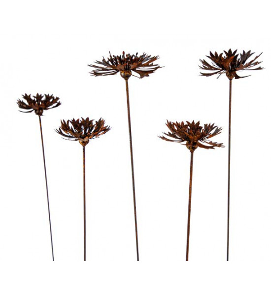 Start Kornblume 3D Ø 20 cm für Teelichter mit Hülse für Eisenstange 
Ø ca. 20 cm
für 8 mm Eisenstange oder zum Befestigen auf 