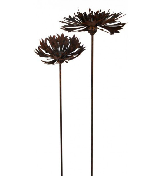Start Kornblume 3D Ø 20 cm für Teelichter mit Hülse für Eisenstange 
Ø ca. 20 cm
für 8 mm Eisenstange oder zum Befestigen auf 