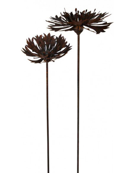 Start Kornblume 3D Ø 20 cm für Teelichter mit Hülse für Eisenstange 
Ø ca. 20 cm
für 8 mm Eisenstange oder zum Befestigen auf 