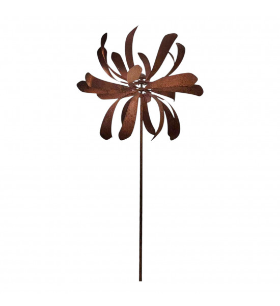 Windräder und Windspiele Windrad - New Zealand - 3 Spinner Ø 56 cm 
Höhe 220 cm 
Ø 56 cm
3 Windräder, die oberen und unteren 