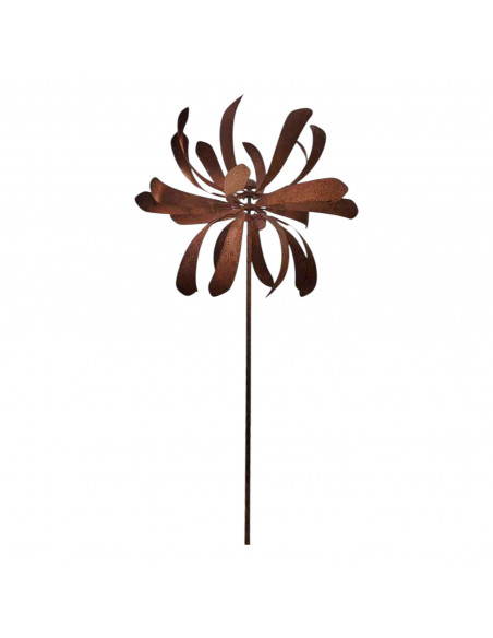 Windräder und Windspiele Windrad - New Zealand - 3 Spinner Ø 56 cm 
Höhe 220 cm 
Ø 56 cm
3 Windräder, die oberen und unteren 