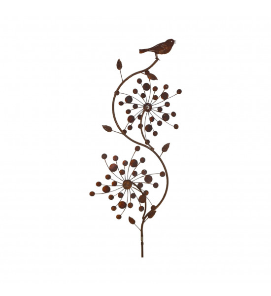 Windräder und Windspiele Windrad - Disco Vogel - 2 Propeller - 190 cm hoch 
Höhe 190 cm
Gewichrt 2,6 kg
