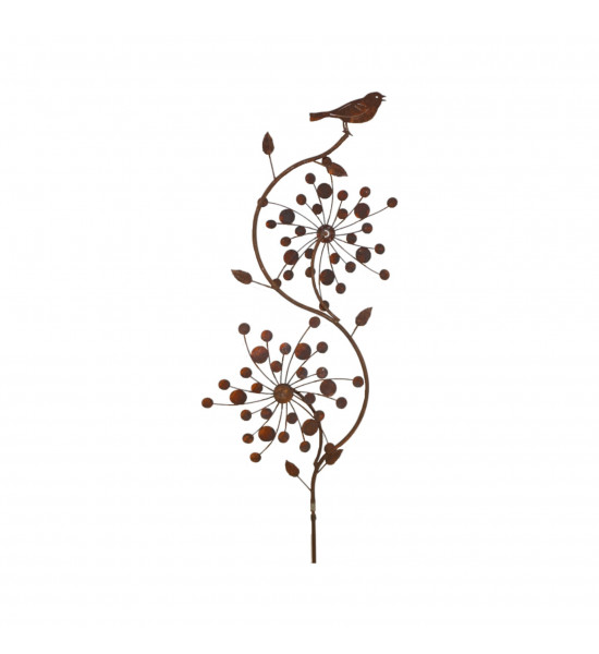 Windräder und Windspiele Windrad - Disco Vogel - 2 Propeller - 190 cm hoch 
Höhe 190 cm
Gewichrt 2,6 kg
