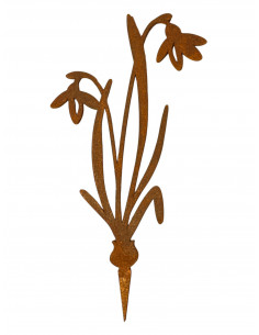 Frühblüher - Frühlingsblumen Schneeglöckchen Direktstecker - Höhe 20 cm - Frühblüher h 20 cm, b 10 cm, VE6