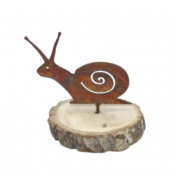 Schnecken Mini Schnecke mit Schraube 10 cm groß 