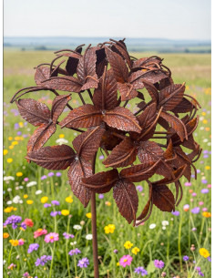 Blumen und Bäume Lilientraum Gartenstecker - Blumen  - Ø 29 cm 2-teilig 
Ø 29 cm
Höhe 149 cm
2-teilig die obere Lilien blüten 2