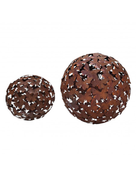 Deko Kugeln Schmetterling Deko Kugel - Ø 30 cm - klein 
ca. Ø 30 cm 
Diese Deko Kugel wurde aus vielen einzelnen Schmetterling