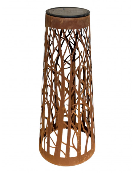 Windlichte und Kerzenhalter für Weihnachten Solar-Windlicht Bäume - klein - Höhe 40 cm 
Höhe 40 cm
Ø 17 cm

Dekoratives Sola