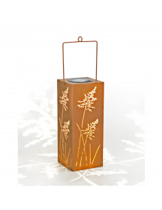 Gras Deko - Gräser - Ziergräßer und Schilf für den Garten Solar Laterne Gräser  - mit Henkel - Höhe 45 cm 
Höhe inkl. Henkel 45