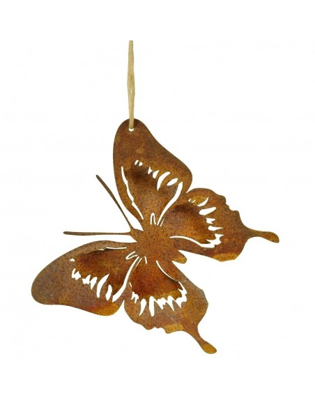 Edelrost Schmetterling zum höngen