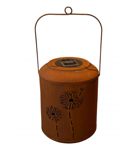 Solar Laterne Solar Laterne - Puste-blume - mit Henkel - Höhe 35 cm 