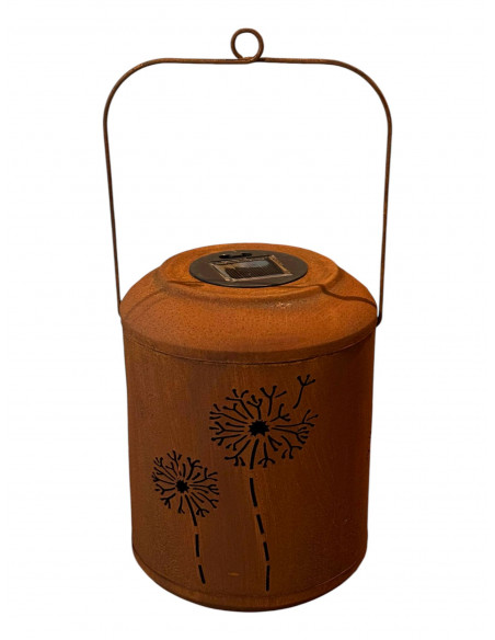 Solar Laterne Solar Laterne - Puste-blume - mit Henkel - Höhe 35 cm 