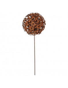 Start Gartenstecker Schmetterlinge Kugel - 30 cm Ø 
aufwändig gearbeitete Kugel aus vielen Schmetterlingen geschweißt
Ø 30 cm