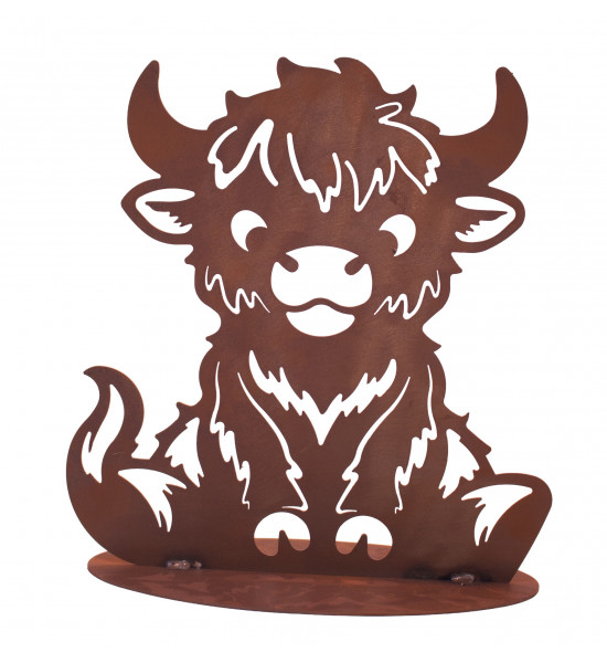Kühe und Kälber Yak - Kalb Emil 34 cm hoch H: 34cm, B: 32cm,