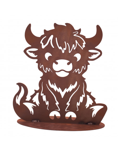Kühe und Kälber Yak - Kalb Emil 34 cm hoch H: 34cm, B: 32cm,