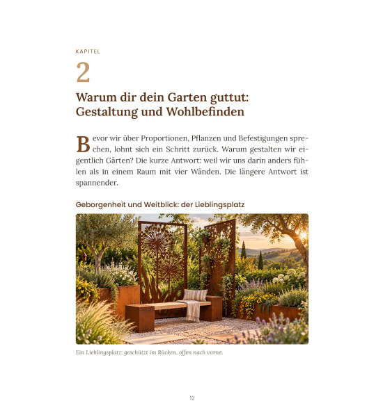 Start Gartengestaltung mit Edelrost - Der Metallmichl Ratgeber (PDF Download) 