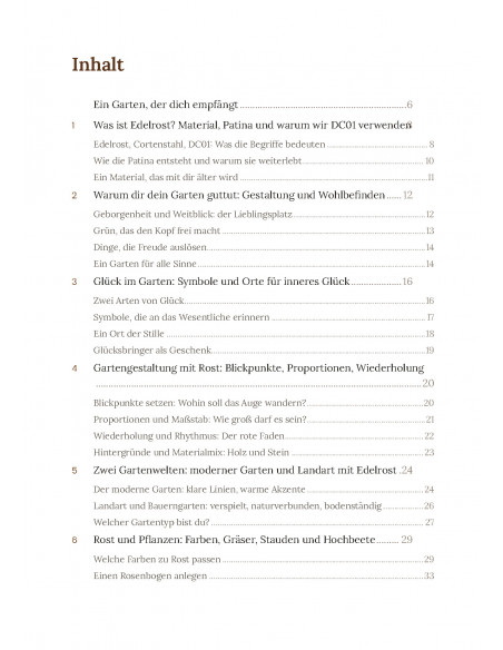 Start Gartengestaltung mit Edelrost - Der Metallmichl Ratgeber (PDF Download) 