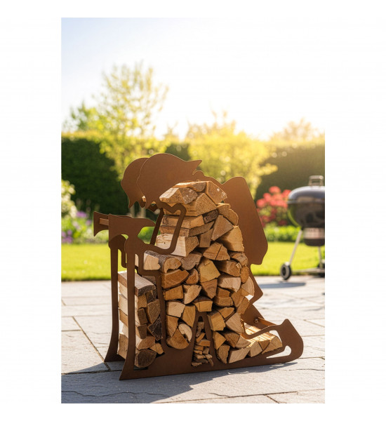 Holzlege - Feuerwehrmann