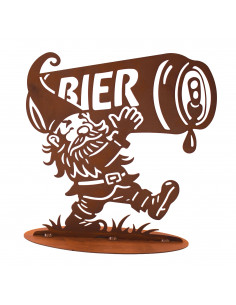 Party Wichtel mit Bier