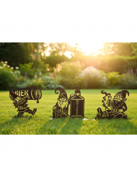 Party Wichtel mit Bong