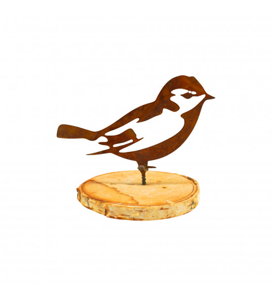 Vogel mit Schraube