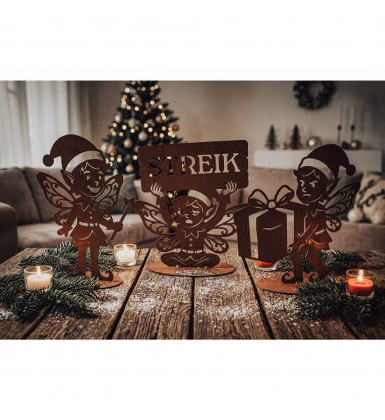 Fröhlicher Weihnachtself