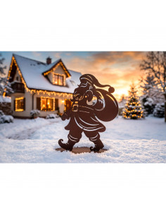 Santa Claus - 40 cm hoch - amerikanische Weihnahtsmann Figur 2