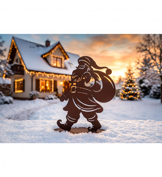 Santa Claus - 40 cm hoch - amerikanische Weihnahtsmann Figur
