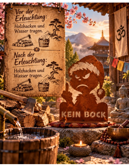 Weihnachtsdeko Grinch - Kein Bock - 32 cm hoch Ohne Grinch kein Weihnachten! Oder war es andersherum richtig?
Dieser Deko Grinc