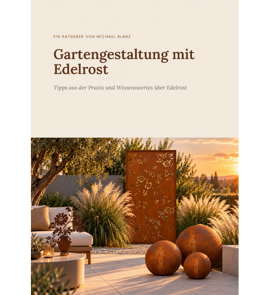 Gartengestaltung mit Edelrost - Der Metallmichl...