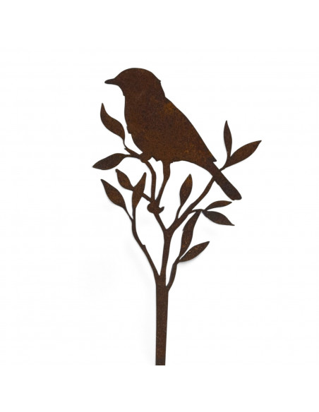 Blumenstecker Vogel auf dünnem Zweig Direktstecker - 26 cm hoch 
Höhe 26 cm
Breite 11 cm
