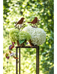 Blumenstecker Vogel auf dünnem Zweig Direktstecker - 26 cm hoch 
Höhe 26 cm
Breite 11 cm
 2