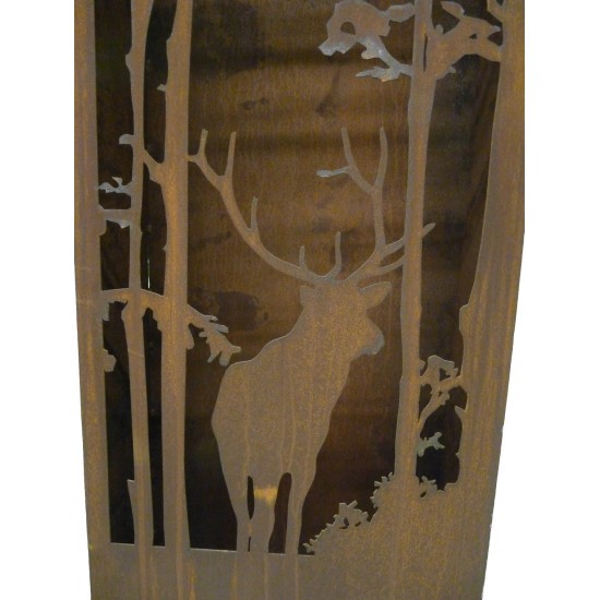 Wild Säule "Hirsch" 120 cm