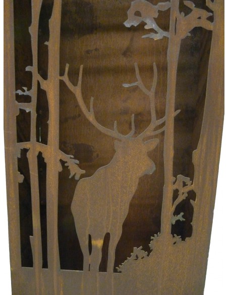 Wild Säule "Hirsch" 120 cm