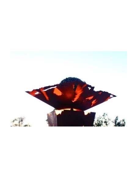 Schale Risse 53 x 53 cm Pflanztiefe 10,5 cm