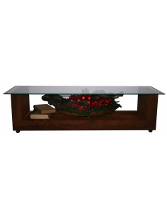 Loungetisch -Relax- mit Glasplatte